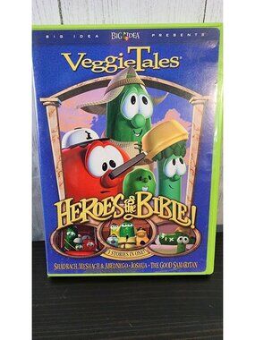 VEGGIE TALES HEROES OF THE BIBLE 3 STORIES STAND UP STAND TALL STAND STRONG